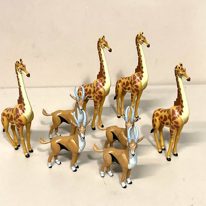 Conjunto de Figuras Disney O Rei Leão Mega Deluxe Simba Timon Mufasa Pumbaa Zazu Rafiki Girafa Zebra Anime Desenho Animado Modelo Presente Infantil