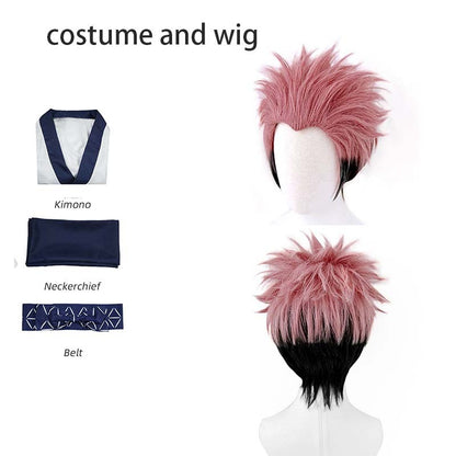 Ryomen Sukuna Cosplay Costume Adult Outfits Japan Sukuna Kimono Hanfu for Halloween Carnival Anime Comin Clothing JK Role