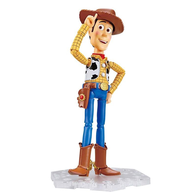 Em Estoque BANDAI Original Cinema-rise Toy Story 4 Buzz Lightyear Woody Anime Figura Modelo de Montagem Brinquedo Presente Colecionável Infantil