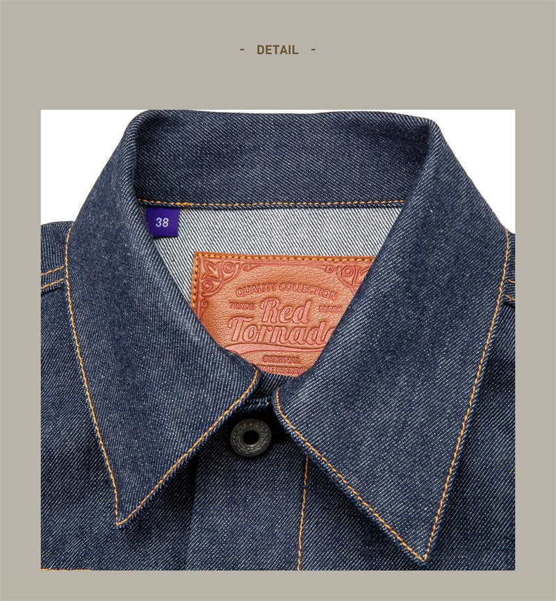 Red Tornado 506XX Jean Jacket American Casual Style Type 1 Selvedge Denim Blouse