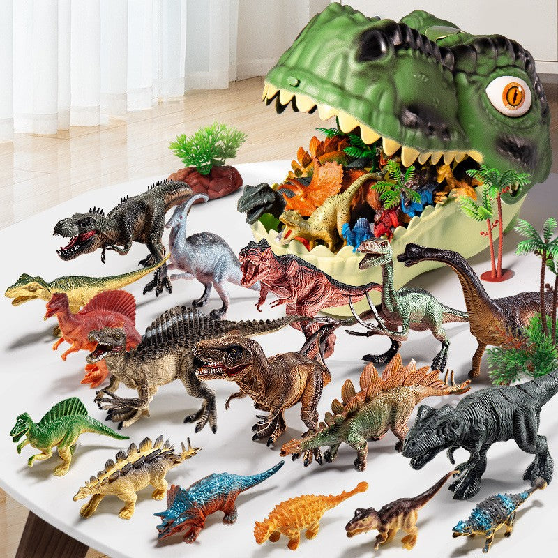Dinossauro de Brinquedo para Menino Modelos Jurássicos Figuras de Ação PVC Tiranossauro Mundo Animal Parque Infantil Presente para Crianças de 3 Anos