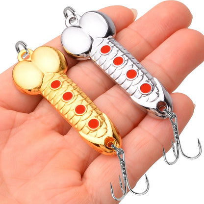 1PC Colher de Pesca Premium 5/7/10/15/20G Jigs Metálicos para Pesca de Truta em Água Doce - Lance com Precisão e Pesque Mais Peixes