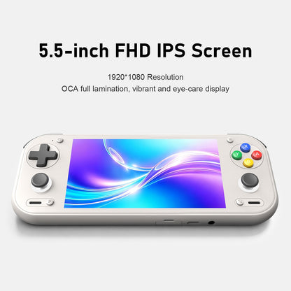 Anbernic RG 55G1 Retro Handheld Game Console Android 14 RG55G1 With 5.5 Inch Touch IPS Screen 3D Hall joystick RGB Lighting