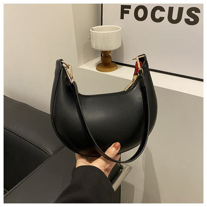 New Fashionable High-end Moon-shaped Baseball Bag Showing Luxury Women's Single Shoulder Bag Elegant lady Handbags bolso mujer