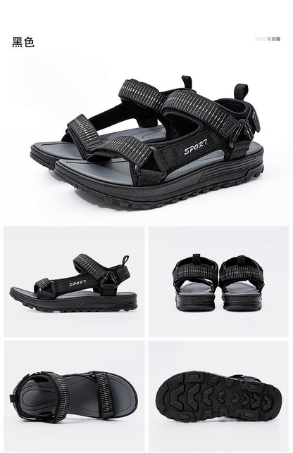 Summer Men Sandals Fashion Leisure Beach Holiday Sandals for Mens Lightweight Shoes New Outdoor Comfortable Casual Sandals