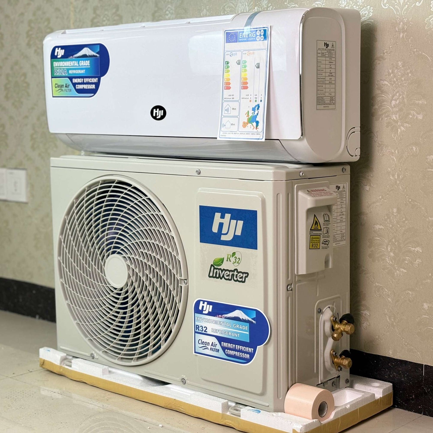 Ar Condicionado Split Inverter Smart 1.5HP 12000BTU - R32 Montado na Parede para Casa, Economia de Energia e Resfriamento Silencioso