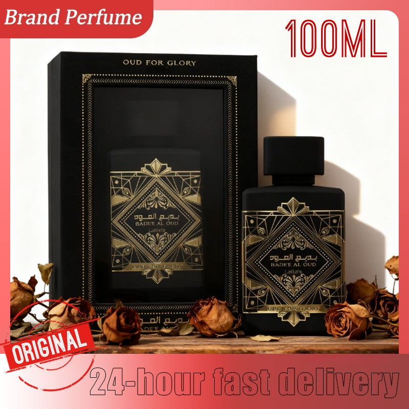 Perfume de 100ML de Alta Qualidade Fragrância Duradoura Unissex Notas Orientais Florais E Amadeiradas Spray Charmoso Elegante Adequado Para Presente