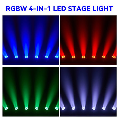 19x15W RGBW LED Beam Wash Zoom Moving Head Lights High Quality Professional Stage Lights For DJ Disco Party KTV Bar