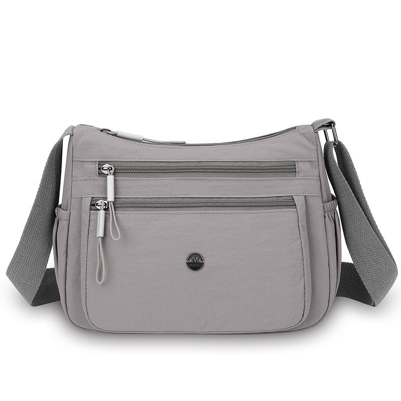 2025 Women's Crossbody Bag Lightweight Waterproof Nylon Shoulder Bag Multi-pocket Fashion Handbag for Women Casual Purse