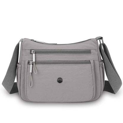 2025 Women's Crossbody Bag Lightweight Waterproof Nylon Shoulder Bag Multi-pocket Fashion Handbag for Women Casual Purse