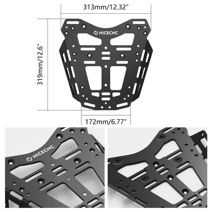 For Husqvana Norden 901 2022-2024 Luggage Rack Top Case Bracket Rack-Less Soft Luggage Tool Bag For 901 Norden 2022-2024