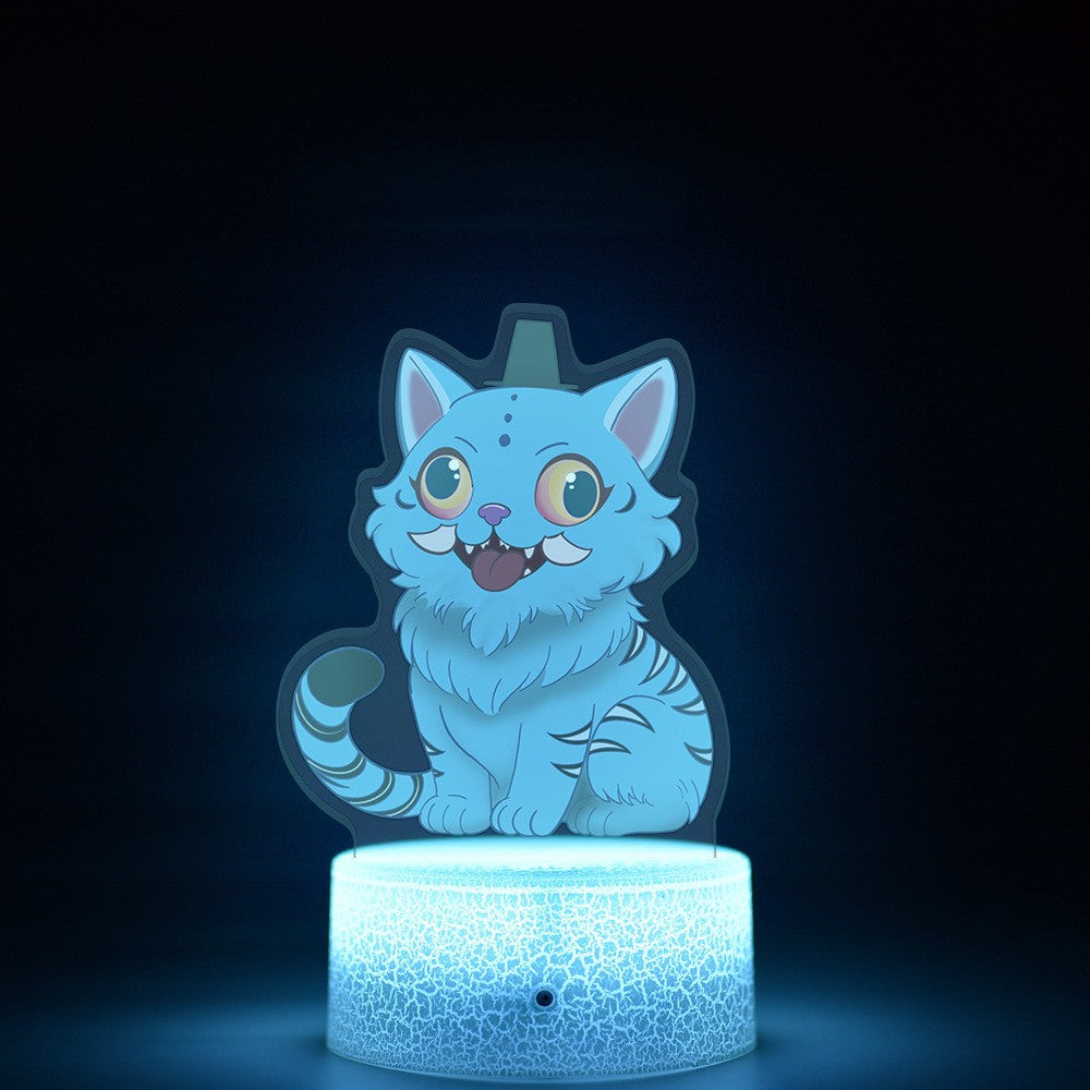 KPop K-POP Demon Hunters Kawaii Zoe Rumi Mira Saja Boys Superstar Monochrome Light Remote Control 16 Color Light Night Light