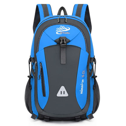 Mochila Multifuncional Respirável para Caminhada Esportiva Mochila de Grande Capacidade em Poliéster Para Caminhada Ciclismo Academia