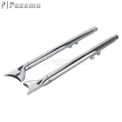 For Harley Softail Breakout Standard Slim Deluxe 2007-17 Motorcycle 33/36/39/42" Fishtail Exhausts Slip On Exhaust Pipe Muffler
