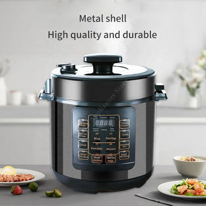 Panela de Pressão Elétrica 6L? Multicook 6 em 1 Panela de Pressão Panela de Cozedura Lenta Saltear Cozinhar a Vapor?