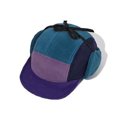 Chapéu de Inverno Corta-vento Térmico de Fleece Estilo Pescador Cinco Painéis para Ciclismo, Atividades ao Ar Livre, Proteção de Orelha Contra o Frio para Esportes de Inverno?