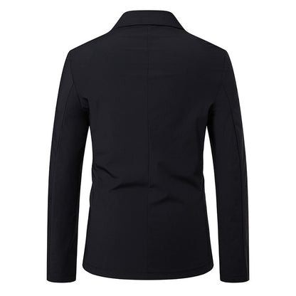 Sun Protection Clothing for Men, Casual Business Wear, Summer Light, Fashionable, Breathable, Sports and Outdoor Ice Silk Blazer