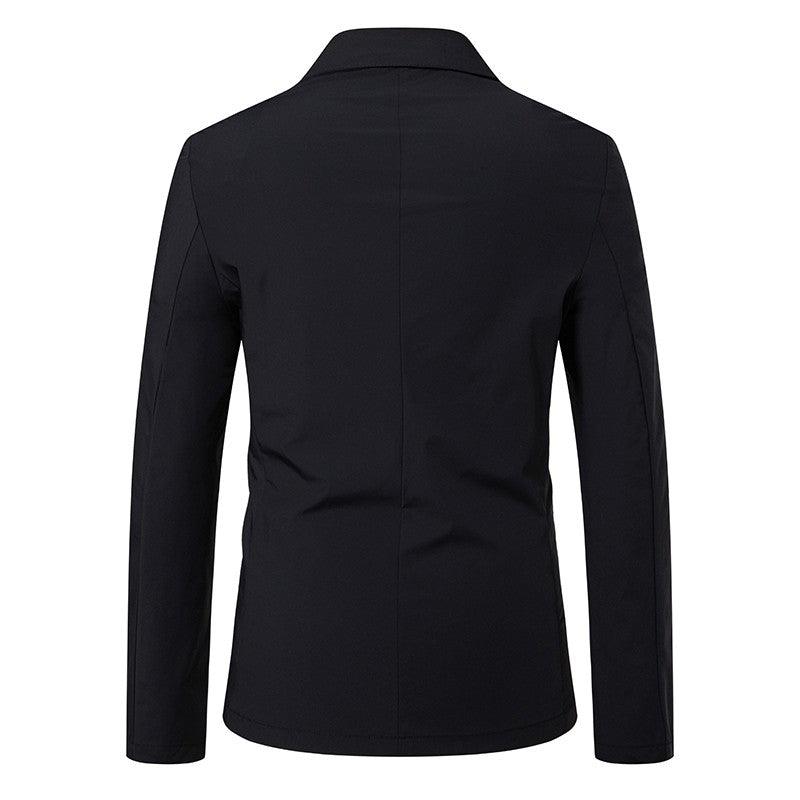 Sun Protection Clothing for Men, Casual Business Wear, Summer Light, Fashionable, Breathable, Sports and Outdoor Ice Silk Blazer