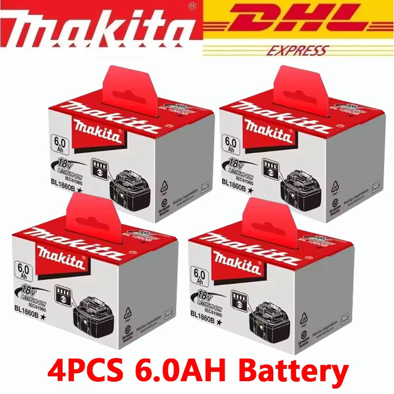 Bateria Makita 18V para ferramentas elétricas Makita 18V A bateria recarregável DDF487 18V Makita BL1860B pode substituir a BL1850B LXT400
