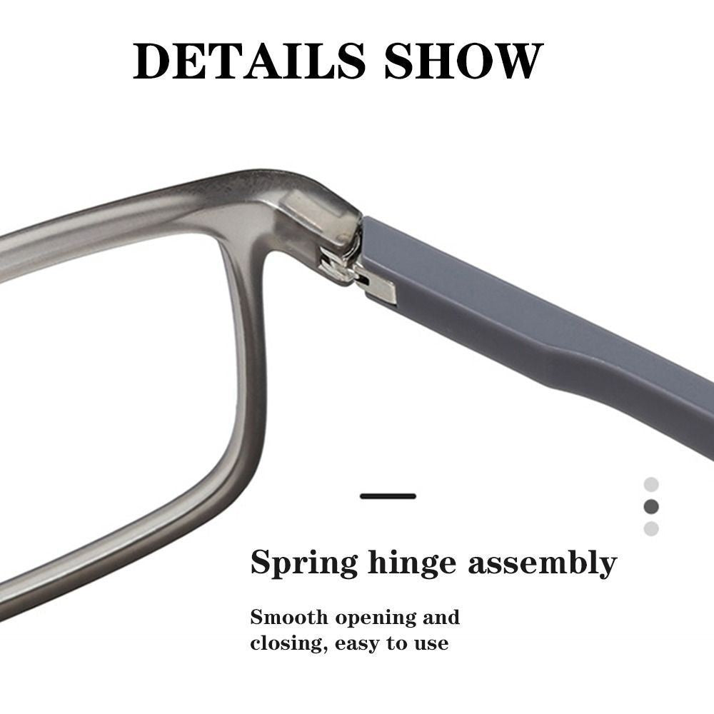 Soft Multifocal Progressive Reading Glasses TR90 Anti Blue Light Near Far Eyewear Men Women's Large Frame Farsight Eyeglasses ?