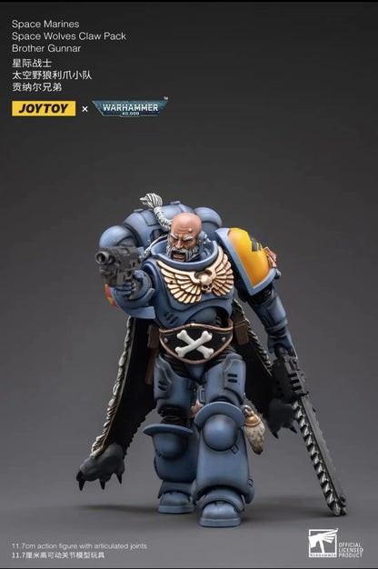 1/18 JOYTOY Action Figure 40K The Horus Heresy Space Wolves Figures And Mechas Logan Ghostwolf Anime Model Toy