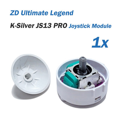 ZD Ultimate Legend Game Controller Replaceable Joystick Module Removable K-Silver JS13 PRO GinFull Angle TMR Joystick DS13 MAX