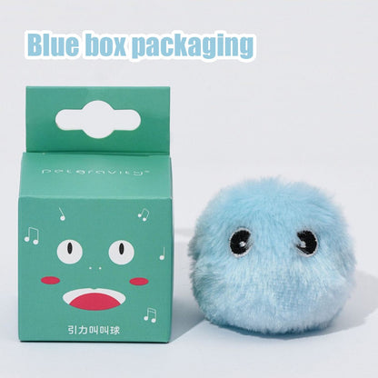 Bola Interativa 1/3 Peças Brinquedos Inteligentes para Gatos e Cães Pelúcia Elétrica Catnip Brinquedo de Treinamento para Gatinhos Produto para Animais de Estimação com Som de Toque Bola Que Ronrona