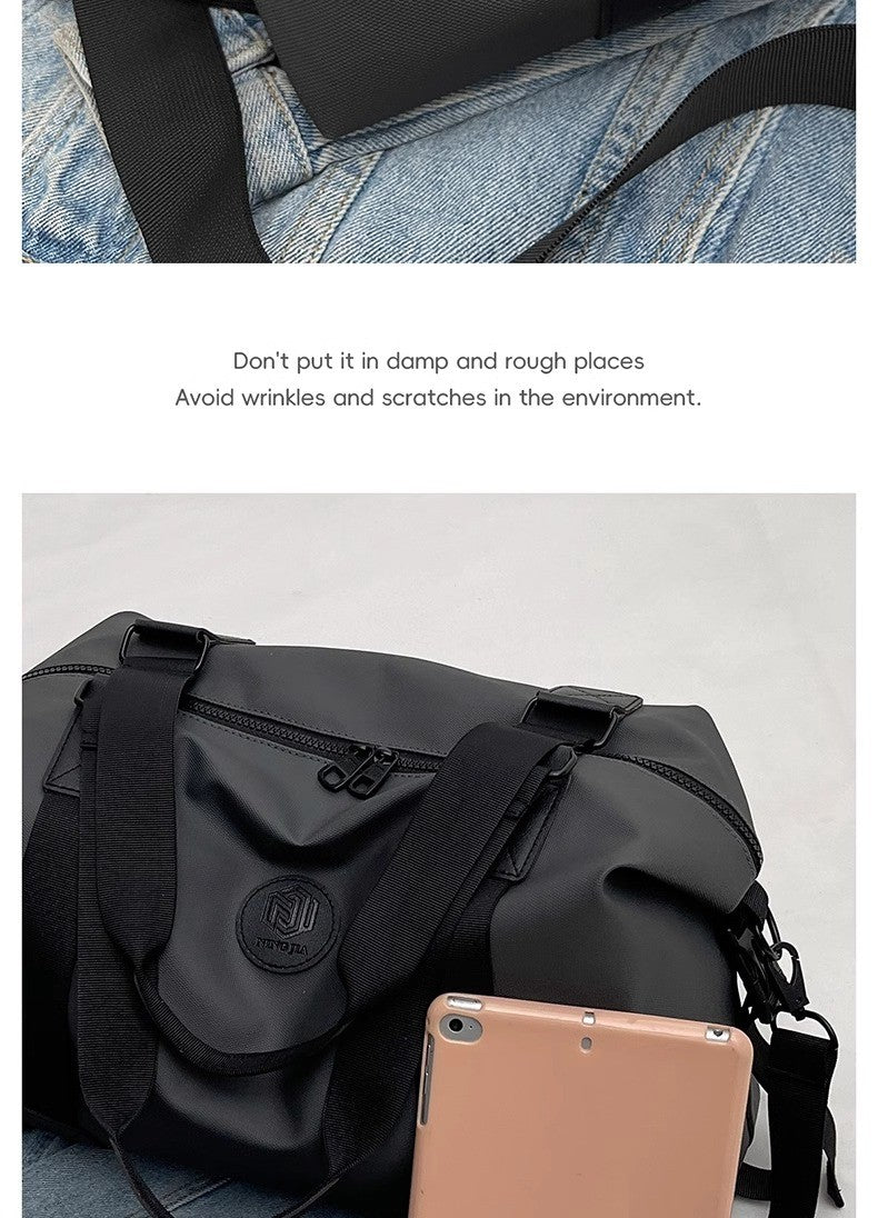 Lightweight Large-Capacity Travel Bag Women's Short-Distance Duffel Men's Business Handbag Sports Fitness Backpack for On-the-Go