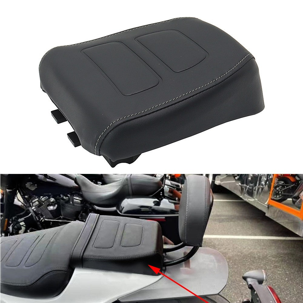 Almofada de assento traseiro preta de motocicleta para Harley Sportster S RH1250 2021 2022