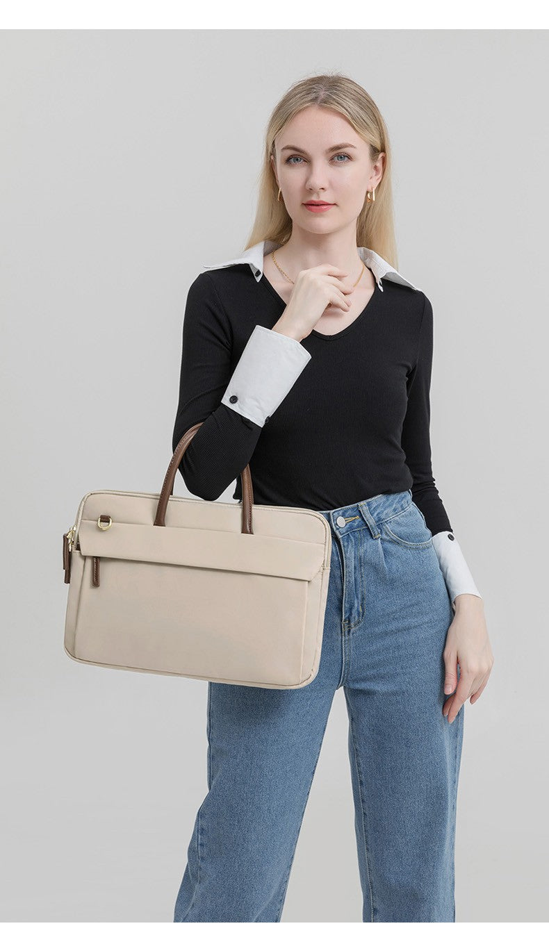 Laptop Bag 13.3 14 15.6 Inch Notebook Bag Sleeve For Macbook Air Pro 13 16 Case Xiaomi Shoulder Handbag New Waterproof Briefcase