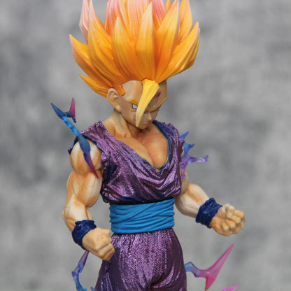 Dragon Ball Super Saiyajin 2 Besta do Futuro Son Gohan Figura Estatueta de Anime Modelo de Estátua Presente para Menino