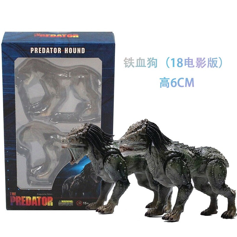 1/18 Iron Blood Warrior Leão elefante águia face Lobo solitário Celta antigo Bonecos 3,75 polegadas modelos ornamentos