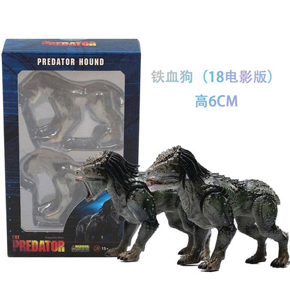 1/18 Iron Blood Warrior Leão elefante águia face Lobo solitário Celta antigo Bonecos 3,75 polegadas modelos ornamentos