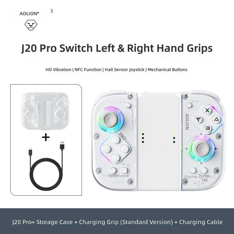 AOLION J20 Hall Joy-con Gamepad for NS2/Switch OLED/Switch NFC HD Shake Lite Left and Right Split Game Controller
