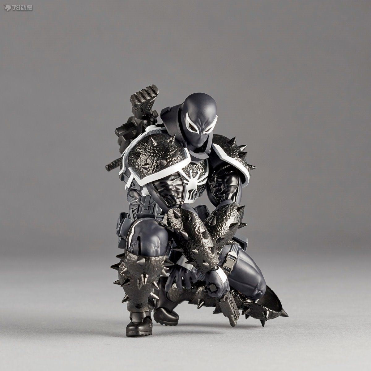2024 Agent Venom Action Figure CT Version Kaiyodo Anime Figurine Marvel PVC Movable Collection Eugene Thompson Ko Model Toy Gfit