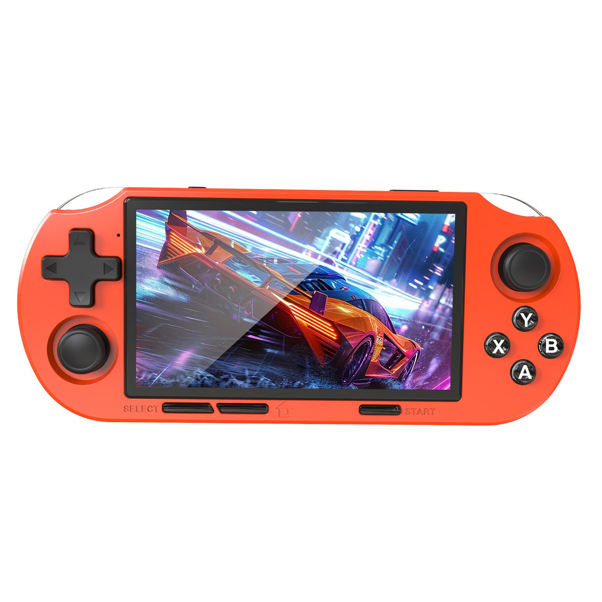 GAMINJA ANS16 Handheld Game 4.5 Inch IPS Screen RGB Lighting Portable Retro Video Game Console 64GB For PS1/GBA/SFC