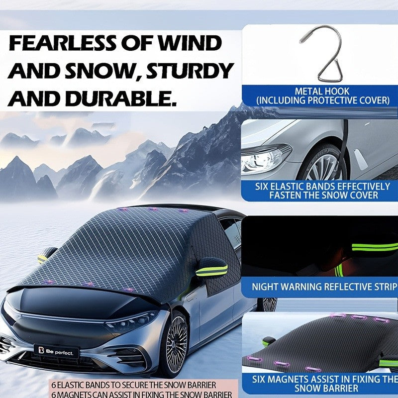 Car Snow Shield Cover Windshield Protection Protection Frost Winter Front Window Waterproof Sun Shade Sedan Suv Umbrella Outdoor