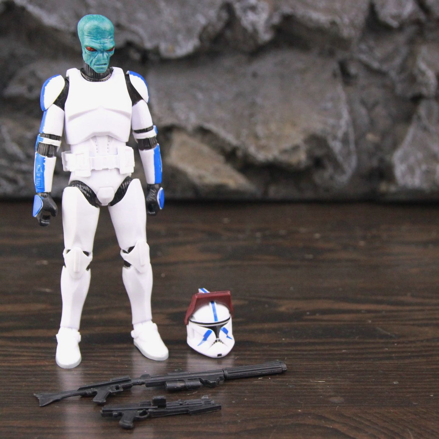 Star Wars 501st Legion ARF ARC Trooper Jesse Hardcase Commander Bane Denal Tup Dogma Boneco de Ação 6" Fase 2 Rex Team Clone Brinquedo