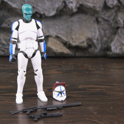 Star Wars 501st Legion ARF ARC Trooper Jesse Hardcase Commander Bane Denal Tup Dogma Boneco de Ação 6" Fase 2 Rex Team Clone Brinquedo