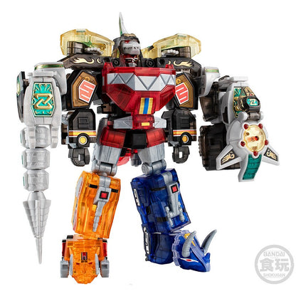 Em Estoque BANDAI SMP Mighty Morphin Power Rangers Dragon Ceasar Clear Color Ver. Anime Action Figures Modelo de Montagem Brinquedo
