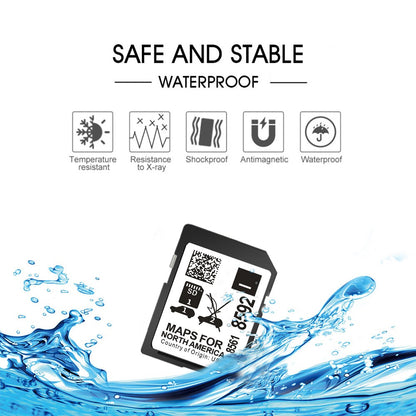 SD Card North America 2023 for Chevrolet GMC Car Navigation System GM 8561-8592 Sat Nav Maps 32GB Free Anti Fog Flim
