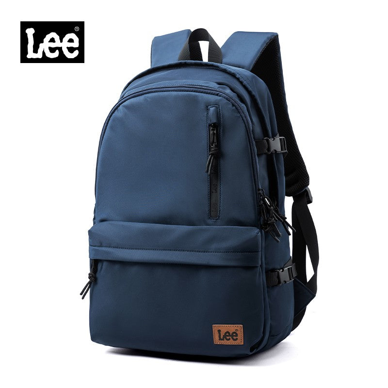 Mochila LEE de grande capacidade para viagem, para notebook de 15,6 polegadas, à prova d'água, de nylon casual, para adolescentes, faculdade, escola, masculino e feminino