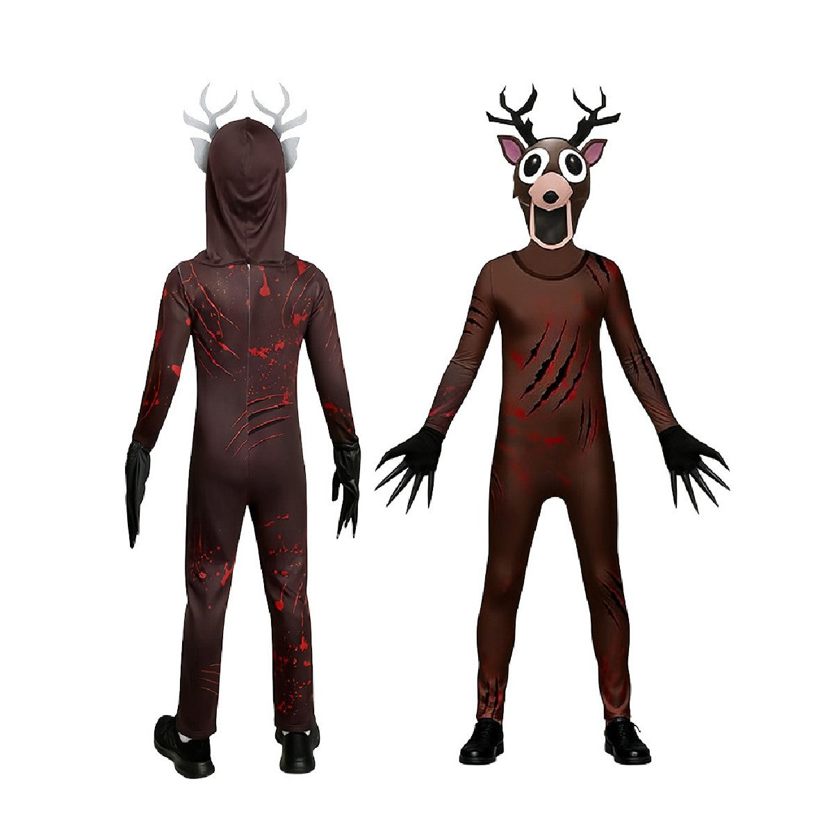 99 Nights In The Forest Deer Owl Kids Cosplay Costume Deer Owl Animal Cosplay Suit Halloween Party Costumes for Adult Children