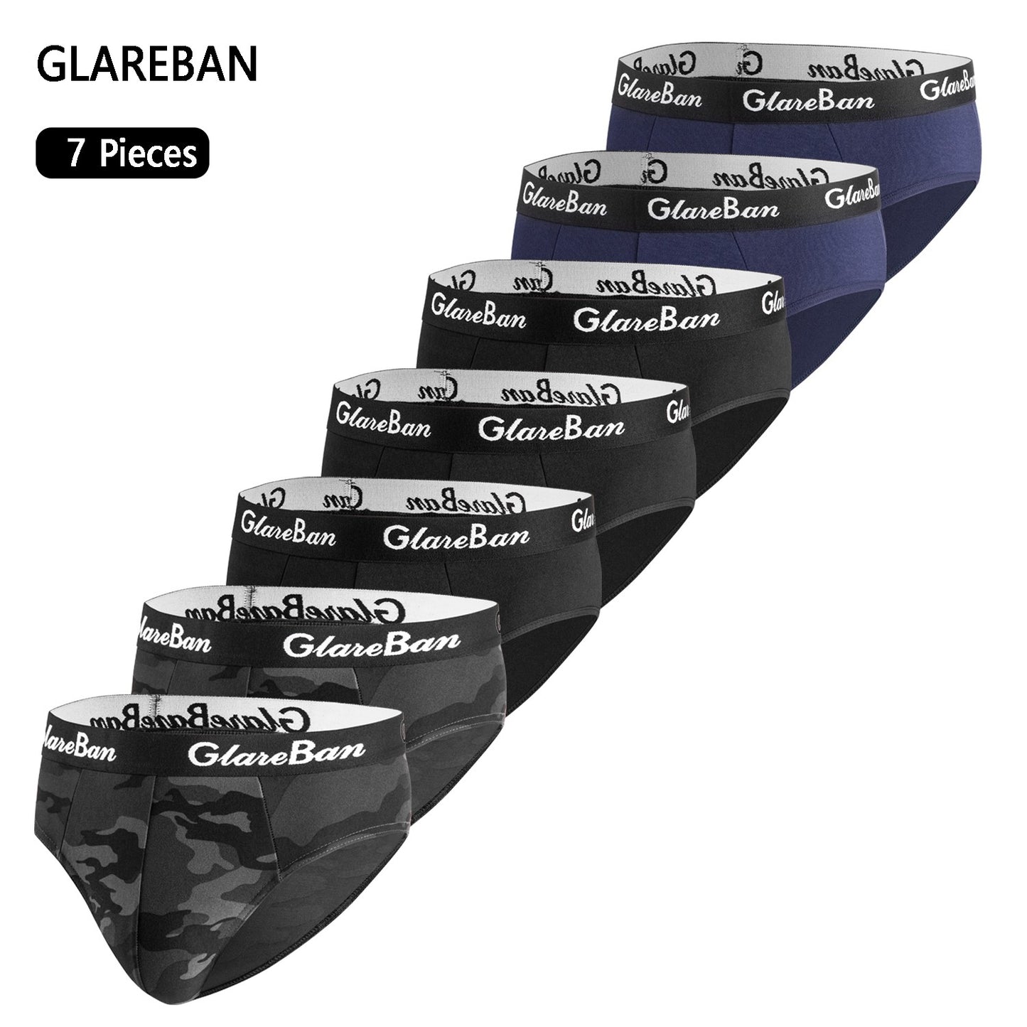 7pcs Pack Briefs Brand Boxer Fashion Style Men Panties Underwear Male And Underpants For Homme Luxury Set Shorts Box Slips