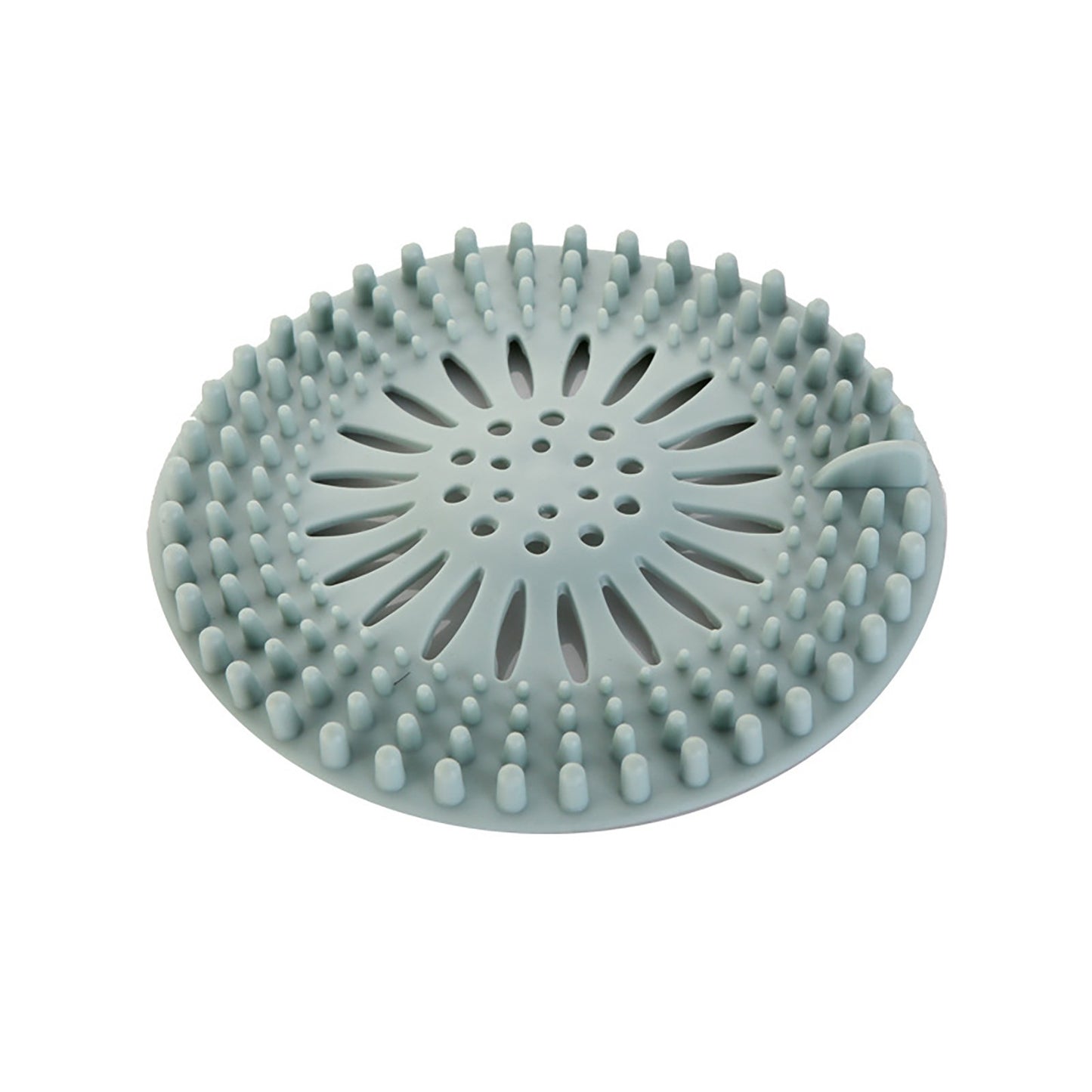 Silicone Drain Hair Catcher with Suction Cup Shower Bathtub Drain Strainer Hair Filter Drain Sink Strainer Bathroom Accessories