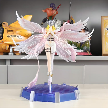 26 cm/10,24 pol. Anime Digimon Adventure Figure Angewomon Bonecos de Ação PVC Coleção Modelo Brinquedos para Presentes Infantis