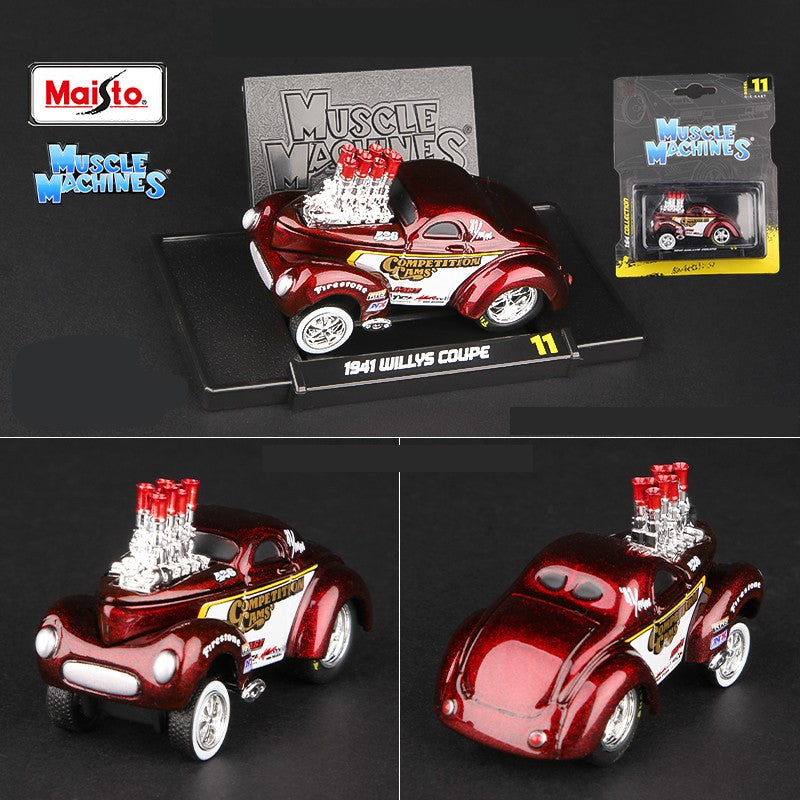 Conjunto de veículos Maisto 1:64 Ferrari Ford Chevrolet Shelby Buick Toyota Audi Nissan Muscle, série de modelos de carros em miniatura Die Cast