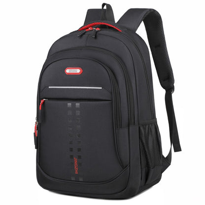 Men's and women's backpack Oxford waterproof backpack Business computer bag Leisure travel backpack High school student backpack