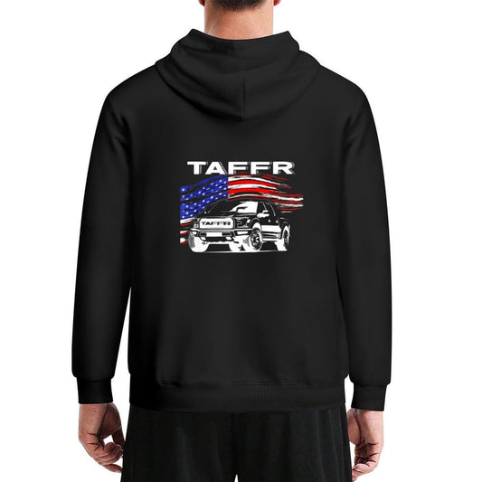 TAFFR American Flag Pickup Truck Funny Viral Video Meme Hoodie autumn clothes autumn new products men wear autumn hoodie