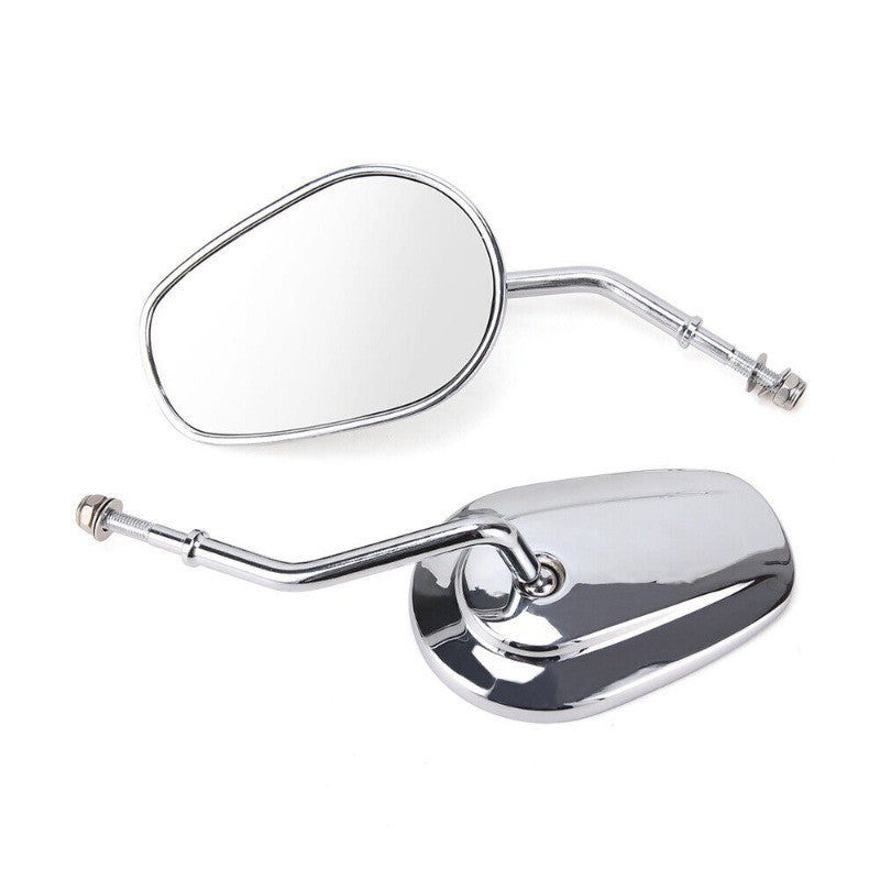 Para Harley Dyna Electra Glide Fatboy Iron 883 Road Glide Sportster 883 1200 Softail Espelhos Laterais Retrovisores de Moto